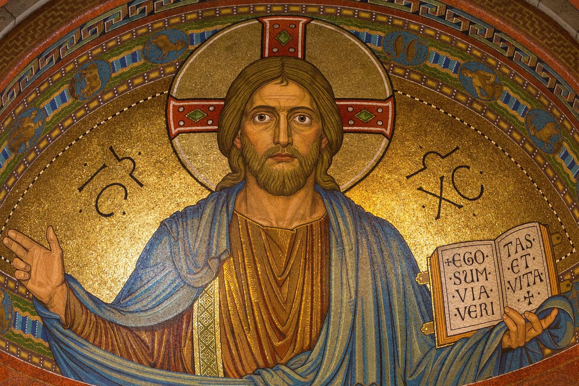 Christ Jesus Religion Mosaic